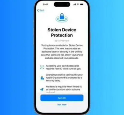 汉川苹果授权维修店分享被盗设备保护功能开启方法 