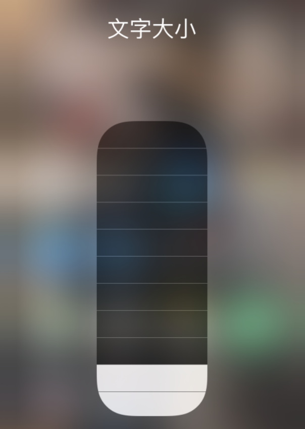 汉川苹果手机维修分享小技巧：在 iPhone 控制中心快速调节字体大小 